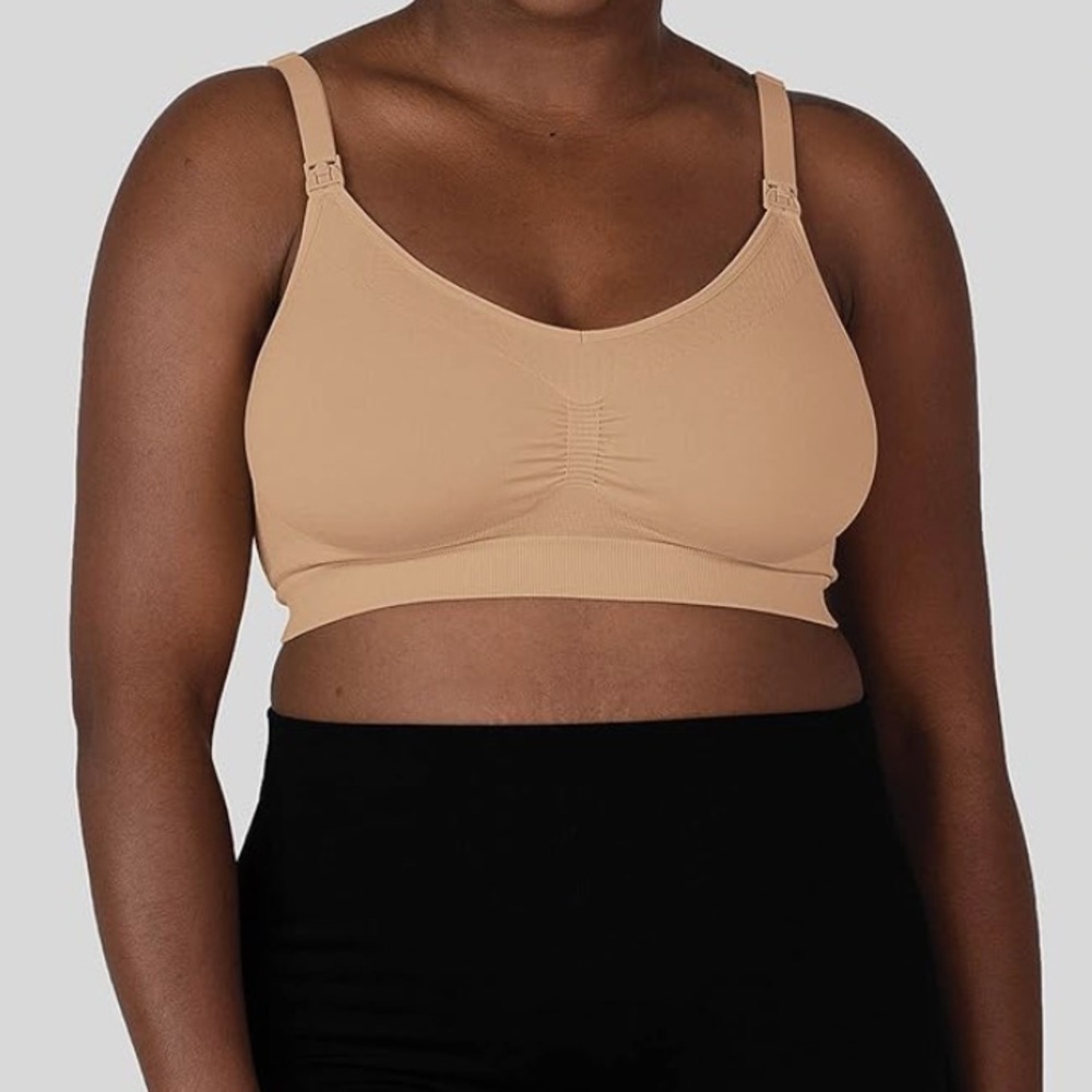 NWOT Adjustable Women's Comfort Maternity/Nursing Bra, Seamless Size XXL - Picture 7 of 9